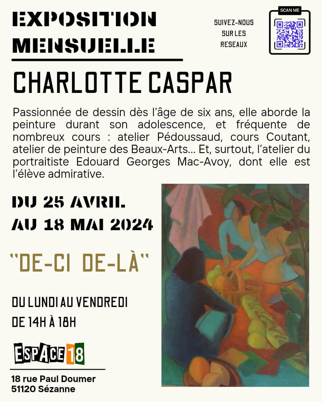 Exposition de Charlotte Caspar